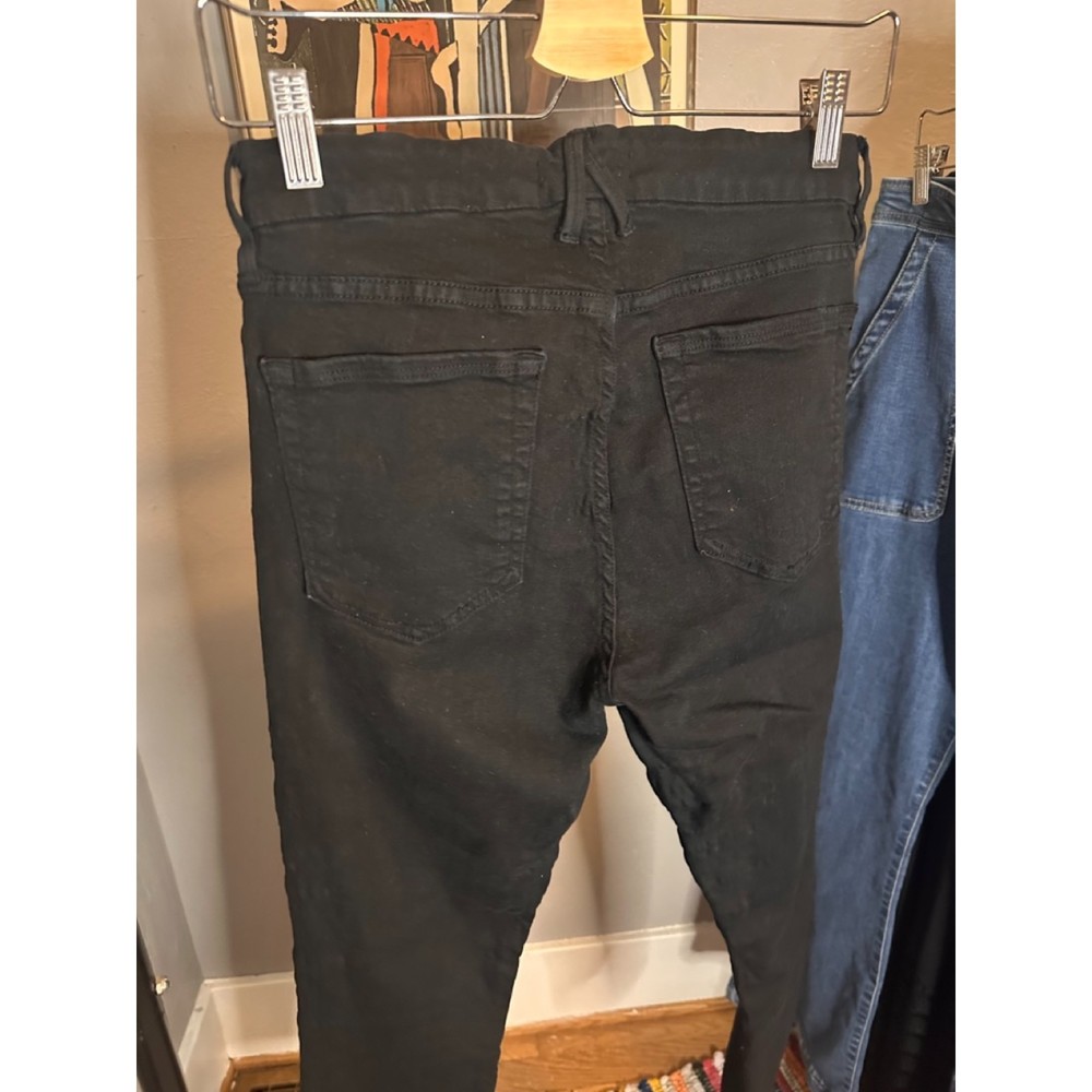 Good American Good Legs Black Skinny Jeans - Picture 6 of 9